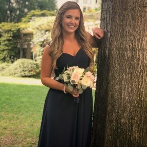 Bill Levkoff size 10 (hemmed), color navy